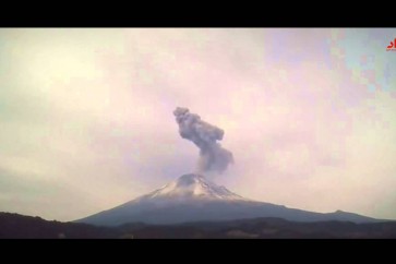 ثوران بركان بوبوكاتيبتل في المكسيك... والسلطات تحذّر