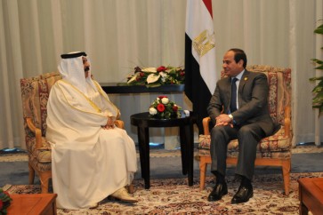 ملك البحرين حمد بن عيسى آل خليفة والرئيس المصري عبد الفتاح السيسي