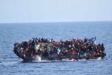 غرق مهاجرين في البحر