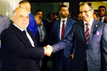 رئيس الوزراء العراقي حيدر العبادي ورئيس البرلمان العراقي سليم الجبوري