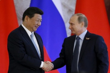 الرئيس الروسي فلاديمير بوتين والصيني شي جين بينغ