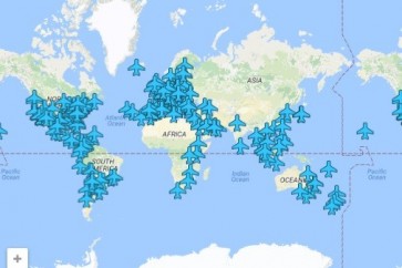 خريطة تفاعلية سهلة الاستخدام لمرتادي المطارات