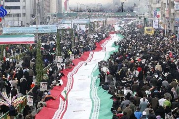 #ايران: الملايين يتظاهرون احياءً للذكرى الـ 38 لانتصار الثورة الإسلامية