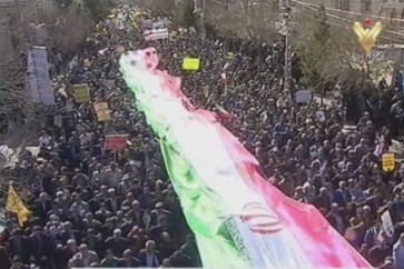 مسيرات شعبية_ذكرى الثورة الايرانية