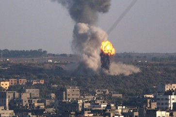 غارة على قطاع غزة