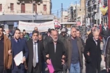 تظاهرة للمستأجرين في طرابلس