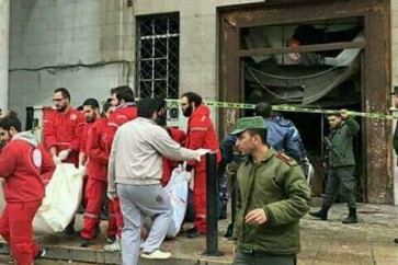 عشرات الشهداء في تفجير انتحاري استهدف مبنى القصر العدلي في #دمشق