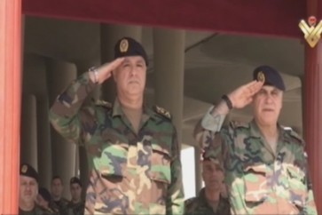 تسلم وتسليم_قيادة الجيش اللبناني