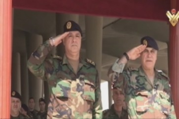 تسلم وتسليم_قيادة الجيش اللبناني