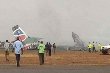 تحطم طائرة في جنوب السودان