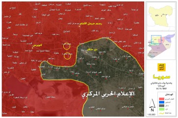 الجيش السوري على مشارف دير حافر في ريف حلب الشرقي