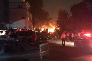 انفجار الكرداة وسط بغداد