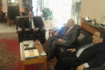الجبهة الديمقراطية زار السفير المصري