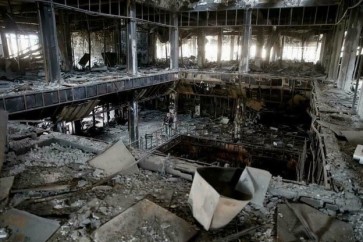 مكتبة جامعة الموصل تحت الأنقاض والرماد