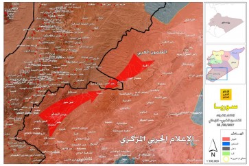 خريطة الجرود_القلمون_الزبداني