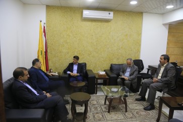 استقبال مسؤول العلاقات الإعلامية في حزب الله مدير عام الوكالة الإيرانية