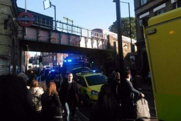 انفجار في مترو لندن