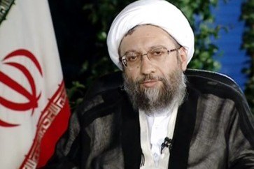 رئيس السلطة القضائية في الجمهورية الاسلامية الايرانية صادق آملي لاريجاني