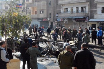 شهداء وجرحى في انفجار عبوة ناسفة في شارع الأهرام في حي عكرمة بمدينة حمص