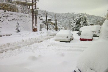 ثلوج لبنان
