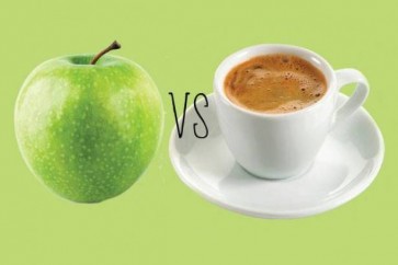 قهوة أو تفاحة؟