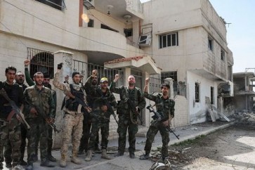 الجيش السوري في الغوطة