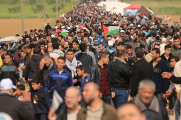 مسيرة العودة شرق غزة