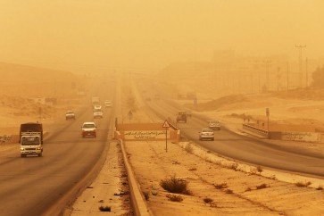 عاصفة رملية في مصر