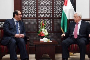 عباس ومبعوث مخابراتي مصري