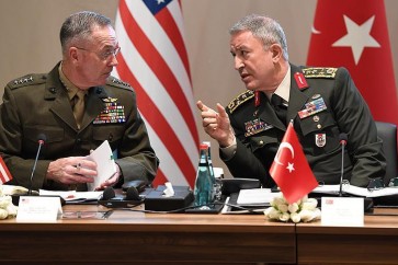 رئيسا الأركان التركي والأمريكي يبحثان القضايا الأمنية الإقليمية