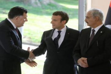 ماكرون ينظم مؤتمر دولي في باريس حول الوضع في ليبيا