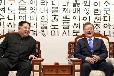 لقاء بين زعيمي الكوريتين