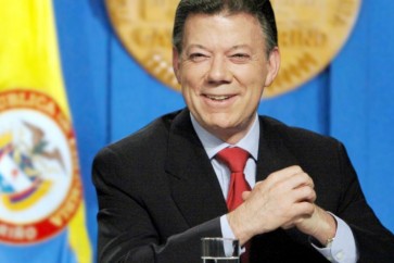الرئيس الكولومبي خوان مانويل سانتوس