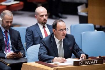 سفير الكويت لدى الامم المتحدة منصور العتيبي