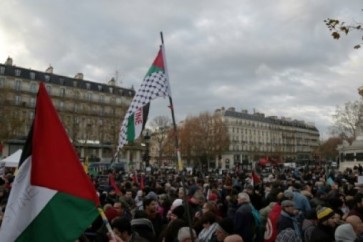 تظاهرات في فرنسا دعما لفلسطين