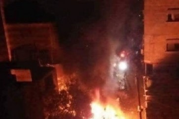 العدو يعتدي على غزة1111