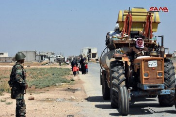 عودة عشرات الأسر المهجرة إلى منازلها بريف حلب الجنوبي
