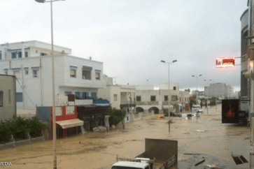 فيضانات مدمرة تجتاح تونس