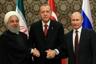 القمة الروسية الإيرانية التركية في طهران