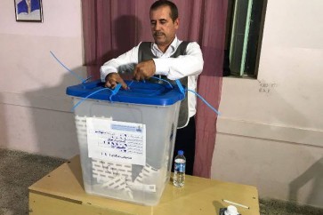اغلاق صناديق الاقتراع بكردستان