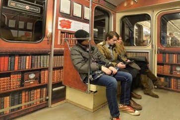 كتب رقمية لركاب مترو أنفاق موسكو