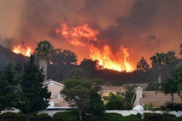 حريق كامب فاير بكاليفورنيا