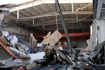 انهيار مصنع في ضواحي موسكو