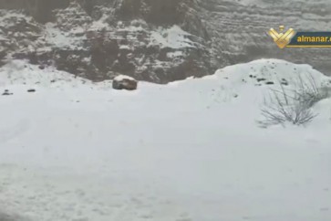 ثلوج لبنان موقع قناة المنار لبنان