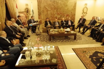 اجتماع لنواب التكتل الوطني واللقاء التشاوري في دارة كرامي في طرابلس