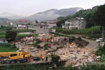 زلزال في جنوب غرب الصين