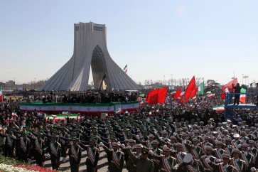 مسيرات في ايران