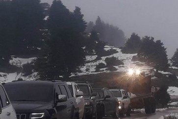ثلوج لبنان موقع قناة المنار لبنان
