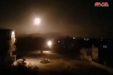 عدوان اسرائيلي على دمشق (صورة أرشيفية)