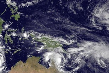اعصار يضرب جزر سليمان